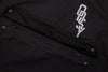 Odyssey Interlock Windbreaker Anorak Jacket (Black with Reflective Ink)