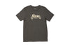 Fairdale Wheels Logo Tee (Heather Military Green Tri-blend w/ Discharge Printing)