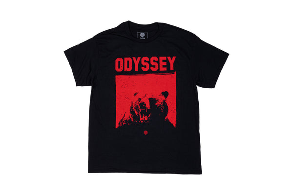 Odyssey Seeing Red Tee (Black with Red Ink)