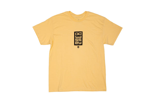 Odyssey Tile Tee (Mustard with Black Ink)