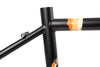 Fairdale Weekender Frame and Fork Kit (Matte Black with Orange Stickers)