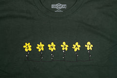 Sunday Growth Tee (Hunter Green with Yellow Ink)